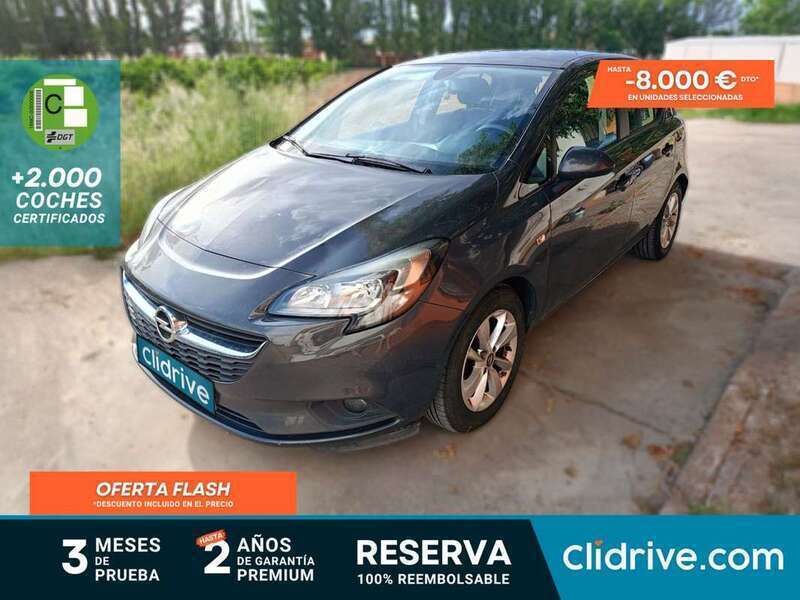 Gris Usado 2016 Opel Corsa Selective Utilitario | 6490 € (Precio justo) - Imagen 1/3