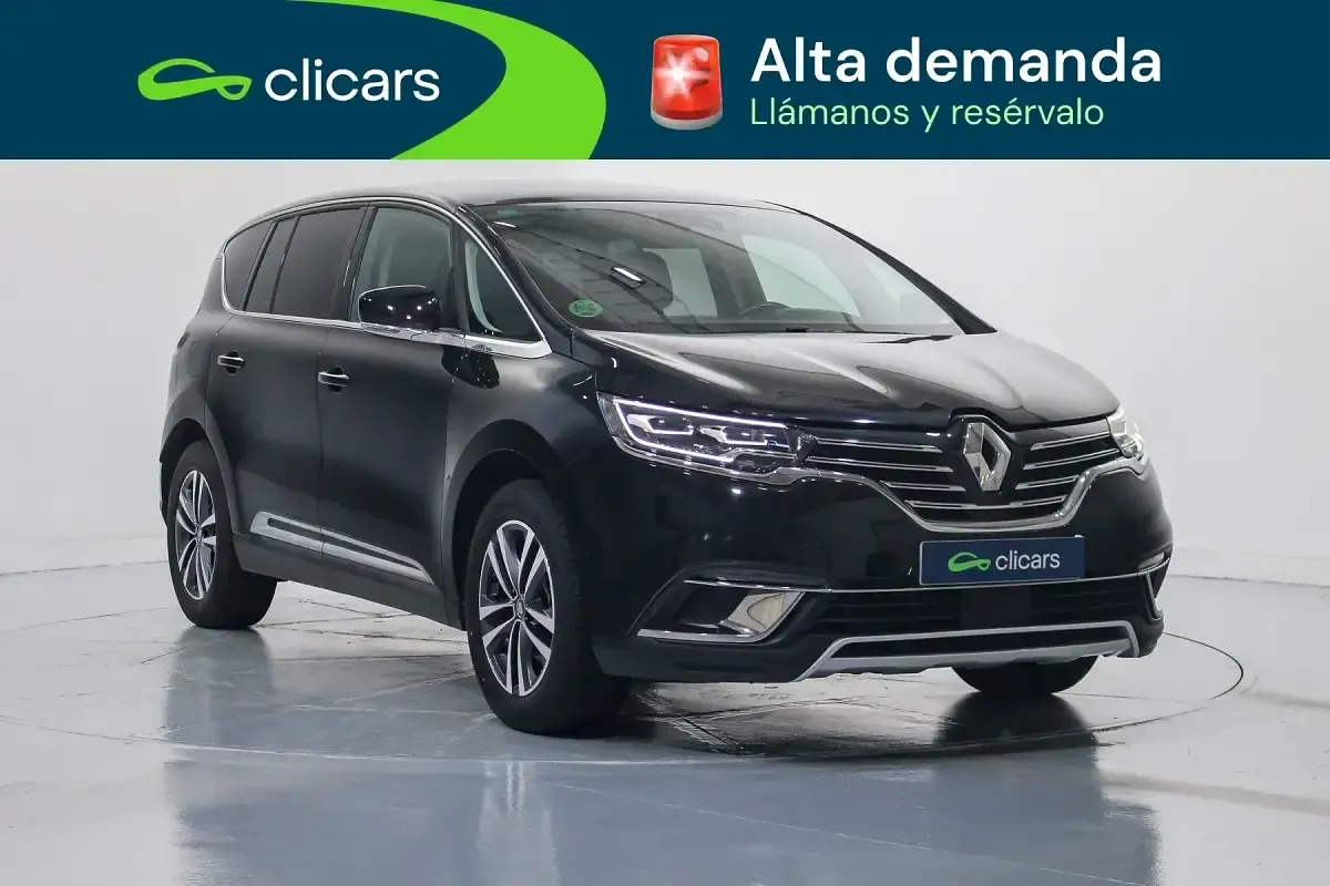 Usado Renault Espace Techno 160 CV (117 kW) 2022 Negro Monovolumen
