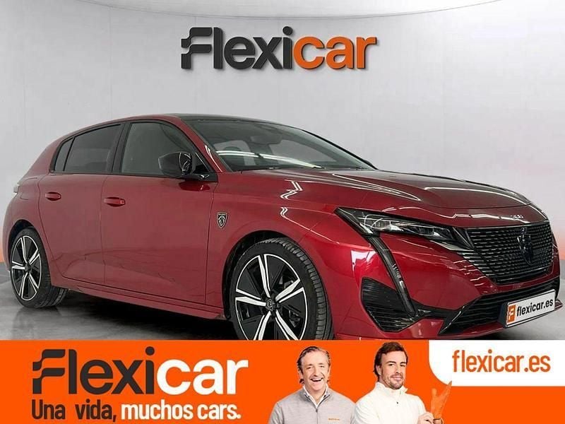 Rojo Usado 2024 Peugeot 308 GT Berlina | 25.790 € (Precio justo) - Imagen 1/4