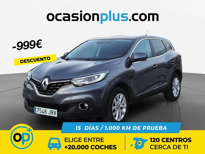 Gris Usado 2016 Renault Kadjar Intens SUV | 13.490 € (Precio justo) - Imagen 1/4