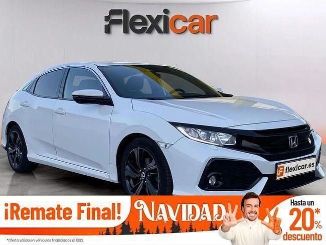 Blanco Usado 2018 Honda Civic Comfort Berlina | 17.990 € (Precio justo) - Imagen 1/4