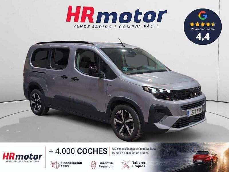 Usado Peugeot Rifter GT 132 CV (97 kW) 2025 Negro Monovolumen