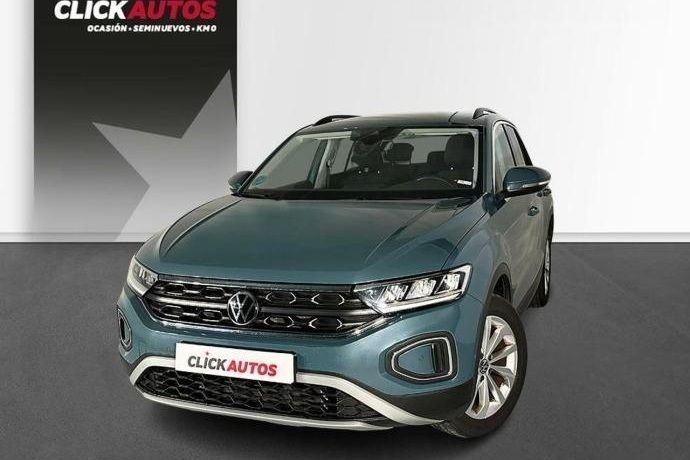 Negro Usado 2023 VW T-Roc Life SUV | 20.200 € (Buen precio) - Imagen 1/4