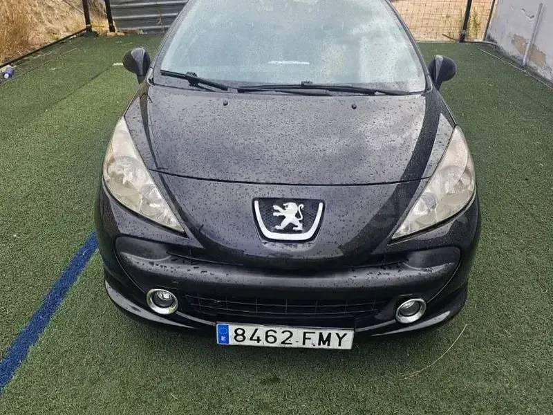 Usado Peugeot 207 GT 110 CV (80 kW) 2006 Negro Berlina