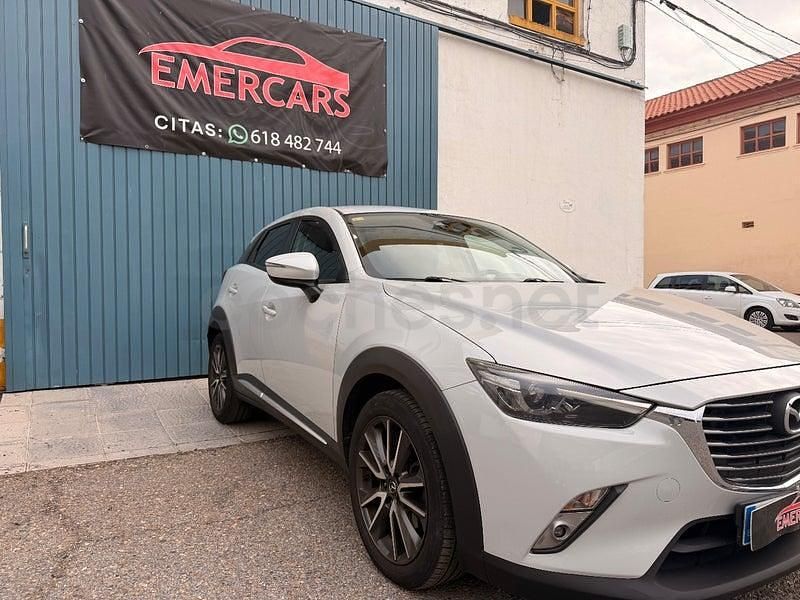 Usado Mazda CX-3 Luxury 105 CV (77 kW) 2016 Gris / plata SUV