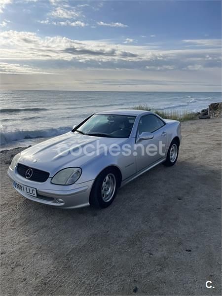 Usado Mercedes SLK200 Edition 163 CV (119 kW) 2003 Gris / plata Descapotable