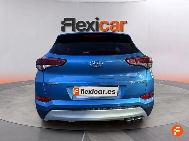 Begagnad Hyundai Tucson 176 HK (129 kW) 2018 Blå SUV
