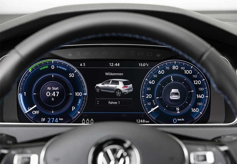 Usado VW e-Golf 100 kW (136 CV) 2020 Gris Utilitario