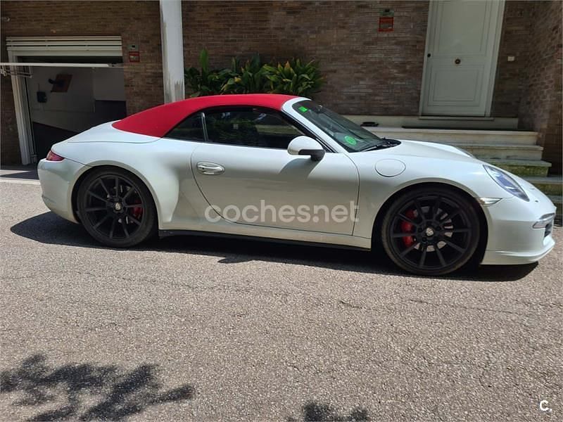 Usado Porsche 911 Carrera 4S Cabriolet 400 CV (294 kW) 2014 Blanco Descapotable