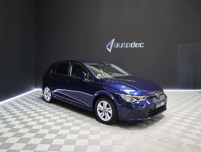 Azul Usado 2021 VW Golf VIII Life Utilitario | 19.500 € (Super precio) - Imagen 1/4
