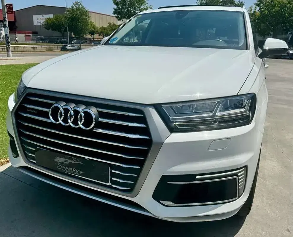 Usado Audi Q7 Comfort 374 CV (275 kW) 2018 Blanco SUV