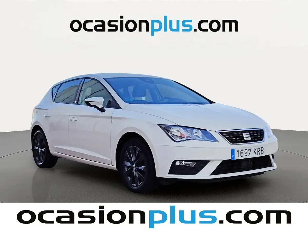 Usado Seat Leon Style 131 CV (96 kW) 2018 Blanco Utilitario