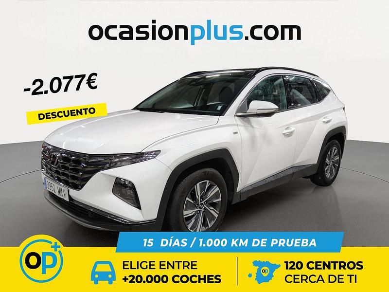Blanco Usado 2023 Hyundai Tucson SUV | 22.850 € (Un poco caro) - Imagen 1/4