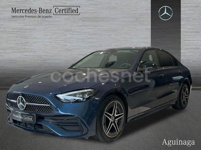 Azul Usado 2024 Mercedes C300e Berlina | 47.890 € (Precio justo) - Imagen 1/4