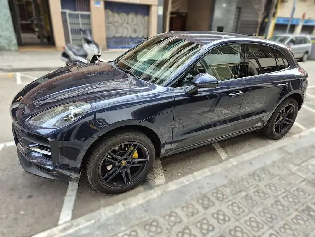 Usado Porsche Macan 245 CV (180 kW) 2021 Azul SUV