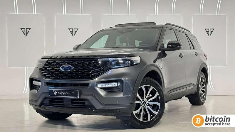 Usado Ford Explorer ST-Line 457 CV (336 kW) 2021 Gris SUV