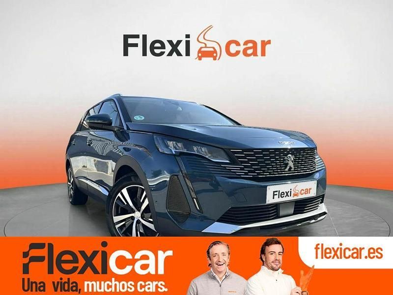 Gris Usado 2021 Peugeot 5008 Allure Monovolumen | 20.990 € (Precio justo) - Imagen 1/4