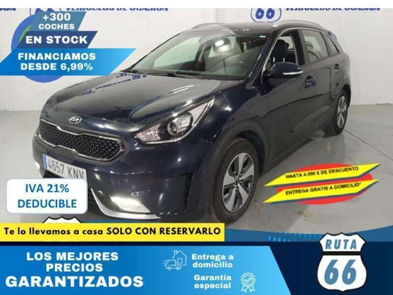 Azul Usado 2018 Kia Niro SUV | 14.690 € (Un poco caro) - Imagen 1/4