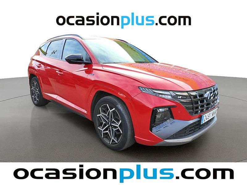 Begagnad Hyundai Tucson N Line 150 HK (110 kW) 2023 Röd SUV