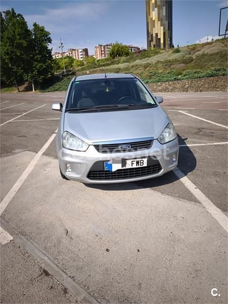 Gris / plata Usado 2007 Ford C-MAX Business Edition Monovolumen | 4300 € (Precio justo) - Imagen 1/4