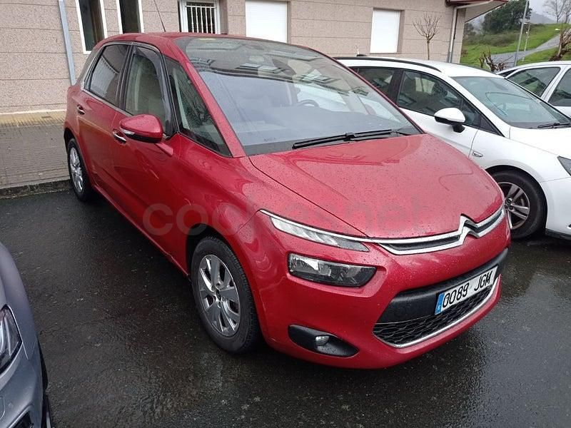 Usado Citroën C4 Picasso Exclusive 115 CV (84 kW) 2015 Granate Monovolumen
