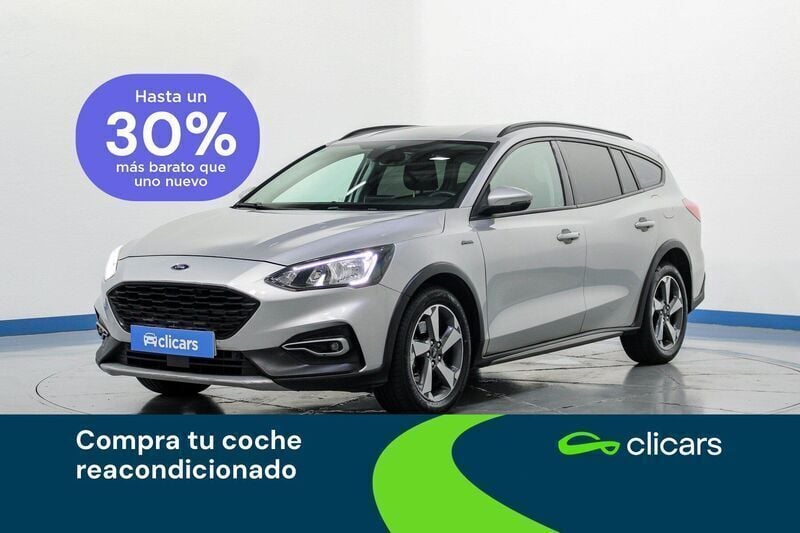 Gris Usado 2019 Ford Focus Active Familiar | 11.990 € (Precio justo) - Imagen 1/4