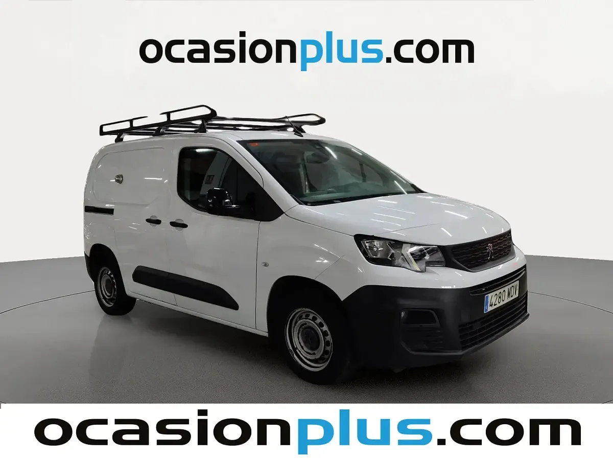 Usado Peugeot Partner 102 CV (75 kW) 2023 Blanco Monovolumen