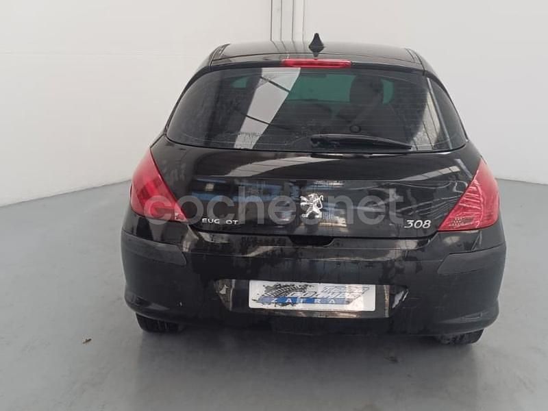 Usado Peugeot 308 120 CV (88 kW) 2008 Negro Berlina