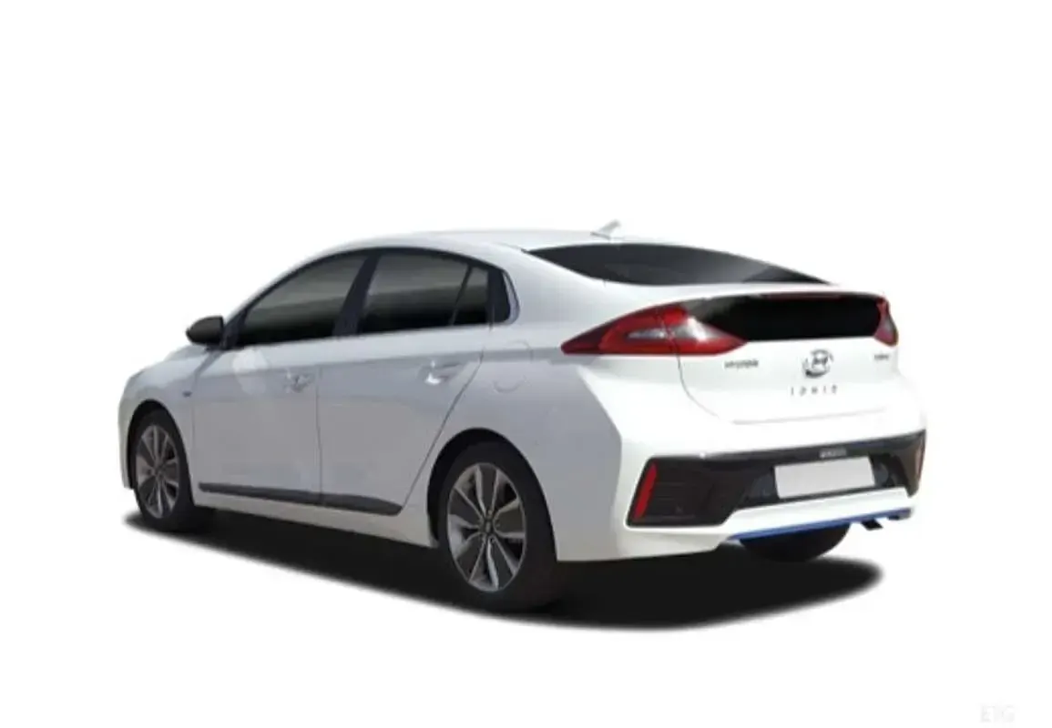 Usado Hyundai Ioniq 141 CV (103 kW) 2017 Negro Utilitario