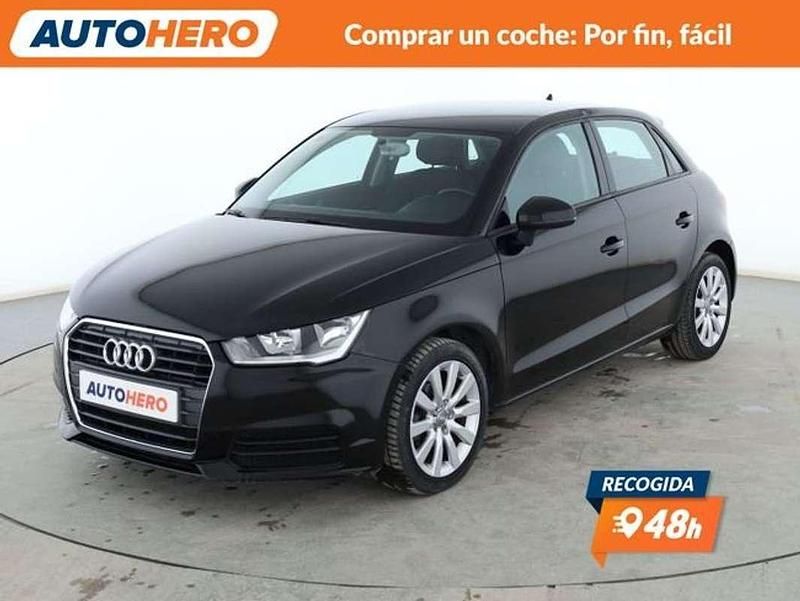Usado Audi A1 Sportback Attraction 90 CV (66 kW) 2017 Negro Utilitario