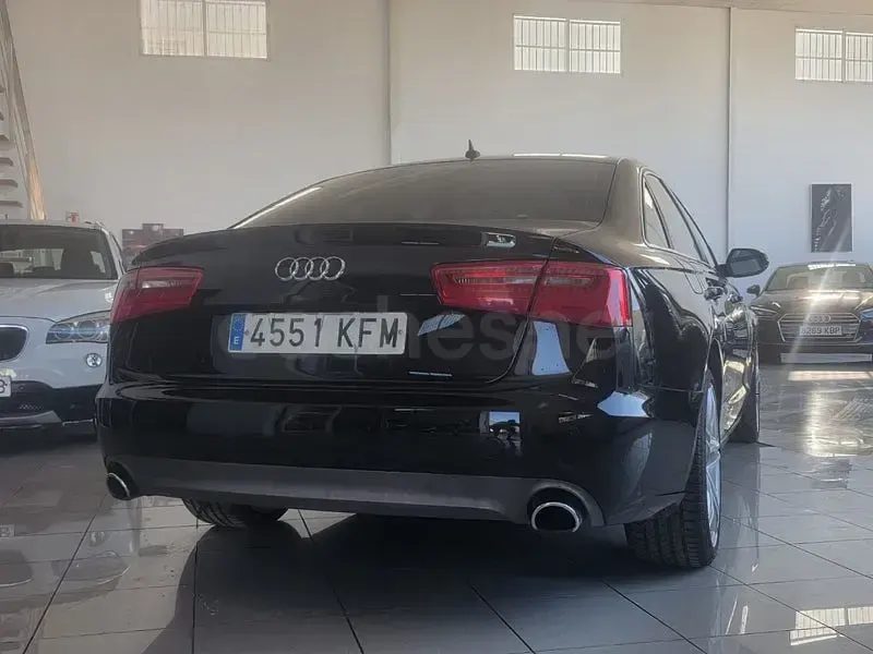 Usado Audi A6 245 CV (180 kW) 2013 Negro Berlina