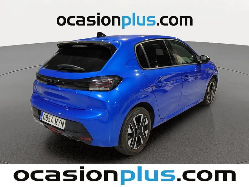 Usado Peugeot 208 Allure 102 CV (75 kW) 2025 Azul Utilitario