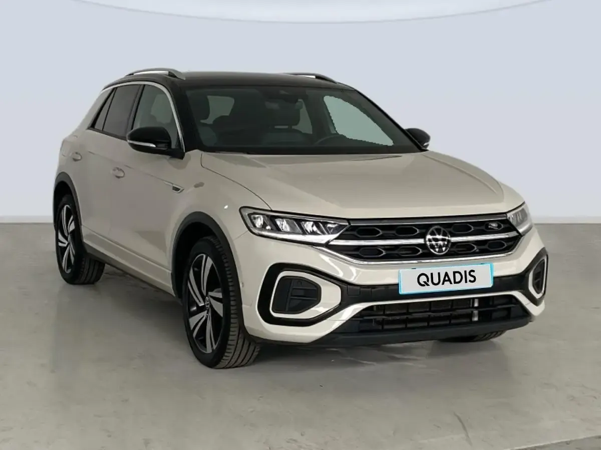 Usado VW T-Roc R-line 150 CV (110 kW) 2023 Gris SUV