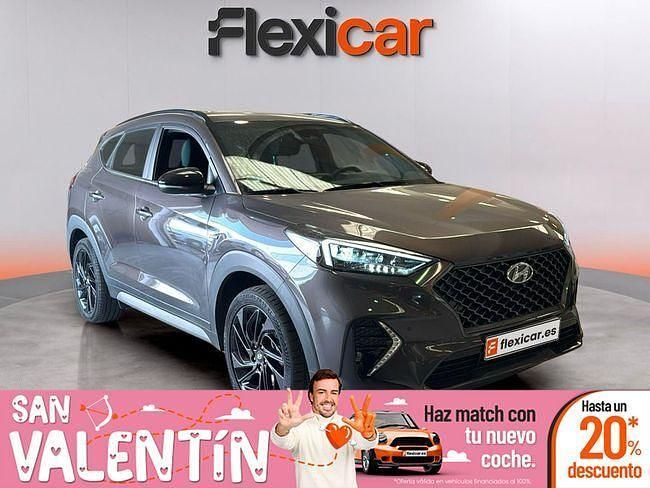 Usado Hyundai Tucson N Line 136 CV (100 kW) 2019 Gris SUV
