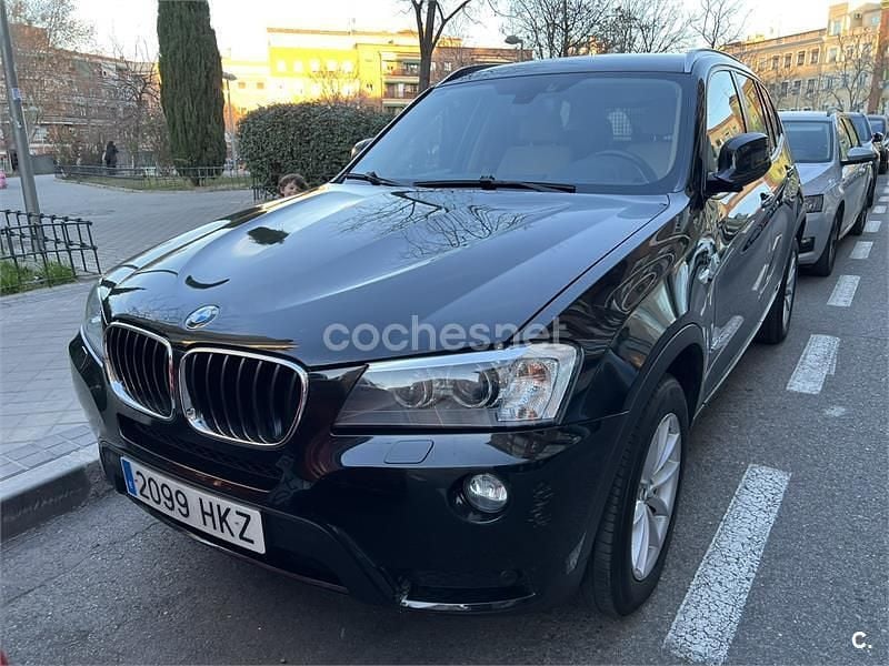 Usado BMW X3 245 CV (180 kW) 2012 Negro SUV