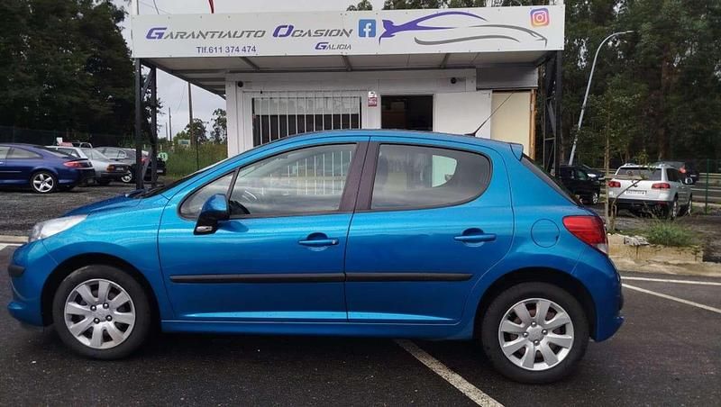 Azul Usado 2009 Peugeot 207 Utilitario | 5500 € (Un poco caro) - Imagen 1/4