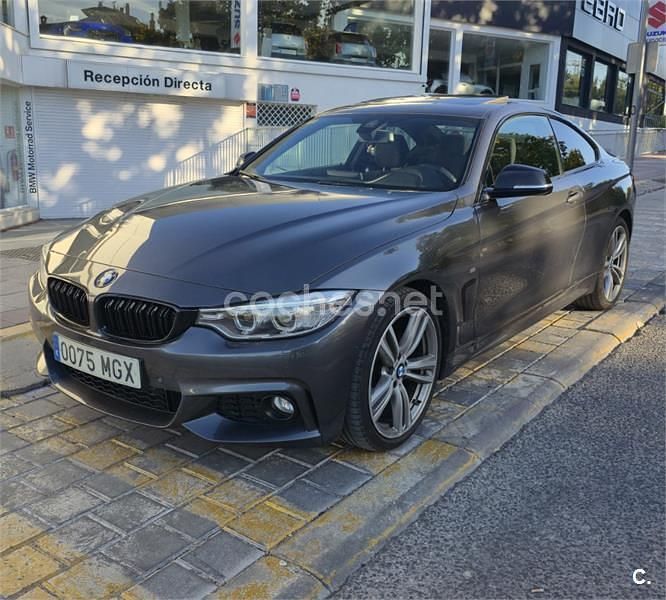 Gris / plata Usado 2015 BMW 420 Shadowline Coupe | 22.490 € (Caro) - Imagen 1/4