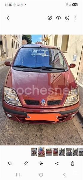 Granate Usado 2003 Renault Scénic Authentique Monovolumen | 1500 € (Super precio) - Imagen 1/4