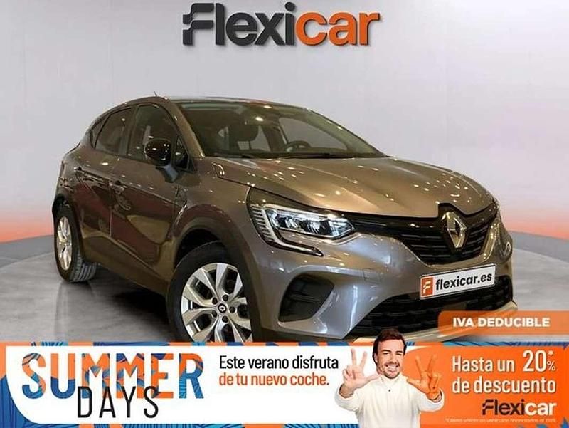 Usado Renault Captur Intens 91 CV (66 kW) 2021 Gris SUV