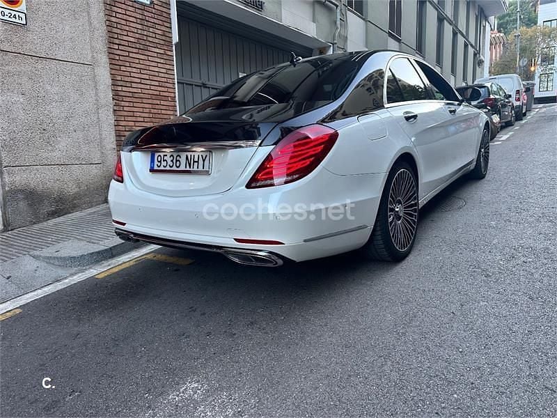 Usado Mercedes S350 258 CV (189 kW) 2015 Blanco Berlina