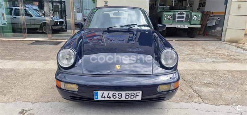 Azul Usado 1990 Porsche 911 Carrera Cabriolet Descapotable | 69.000 € - Imagen 1/4