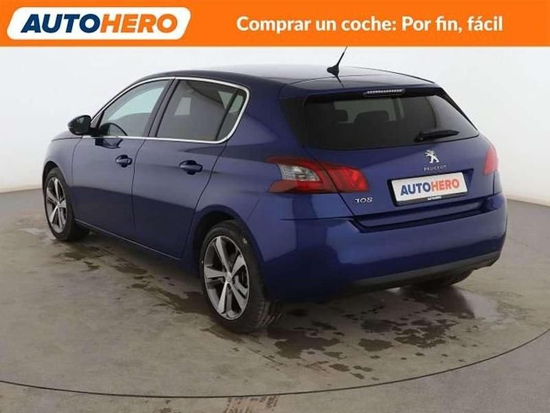 Usado Peugeot 308 Allure 131 CV (96 kW) 2018 Azul Utilitario