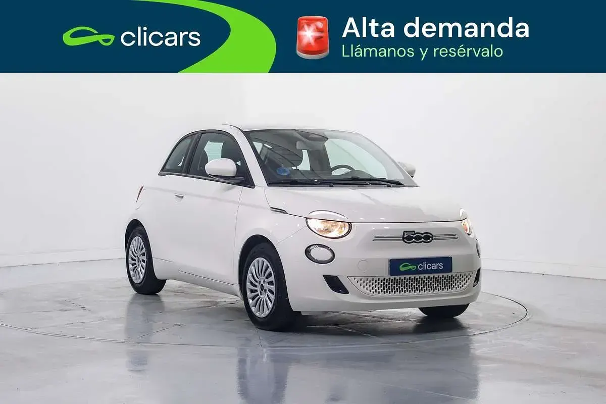 Usado Fiat 500e 86 kW (118 CV) 2023 Blanco Utilitario