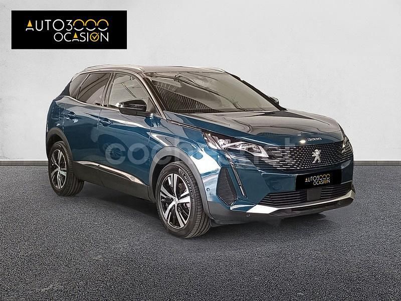 Usado Peugeot 3008 GT 136 CV (100 kW) 2023 Azul SUV