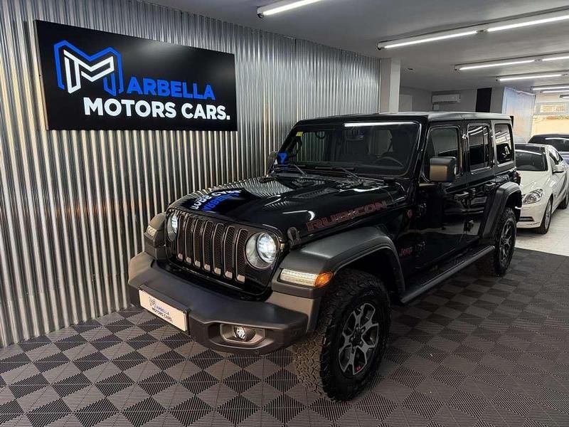 Negro Usado 2020 Jeep Wrangler Unlimited Rubicon SUV | 48.990 € (Precio justo) - Imagen 1/4