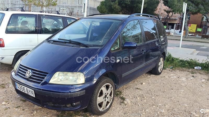 Usado VW Sharan Comfortline 115 CV (84 kW) 2002 Azul Monovolumen