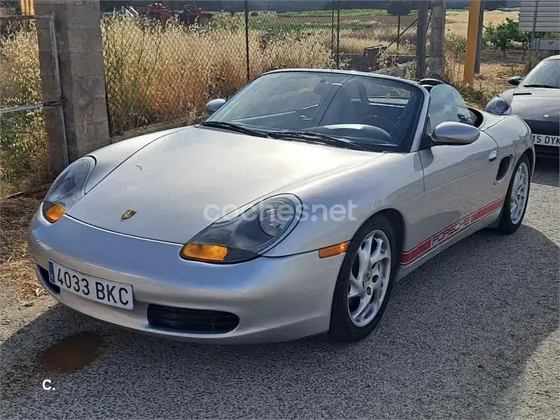 Usado Porsche Boxster 204 CV (150 kW) 1997 Gris / plata Descapotable
