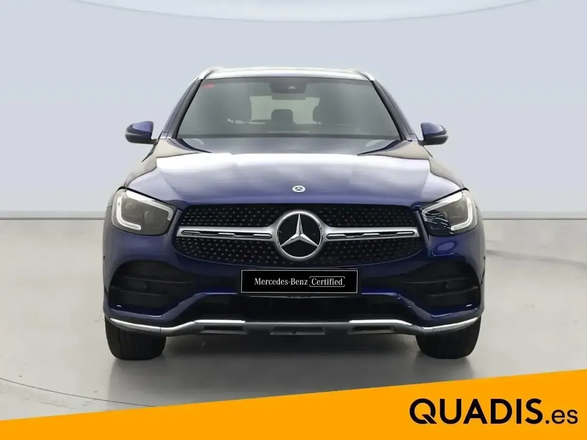 Usado Mercedes GLC300e 320 CV (235 kW) 2021 Azul SUV