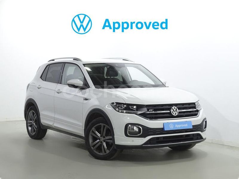 Blanco Usado 2020 VW T-Cross Sportline SUV | 21.200 € (Precio justo) - Imagen 1/4