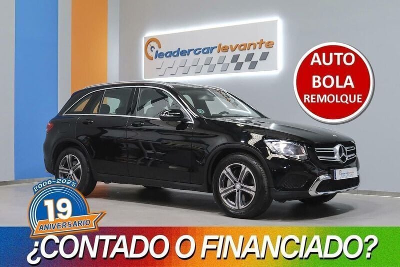 Negro Usado 2021 Mercedes GLC220 SUV | 25.900 € (Super precio) - Imagen 1/4